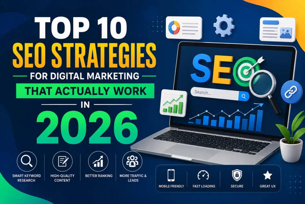 Top 10 SEO Strategies for Digital Marketing That Actually Work in 2026 Essay